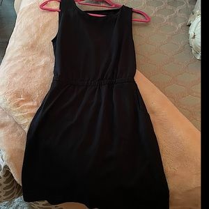 Black Dress with Adorable Back Cut Out